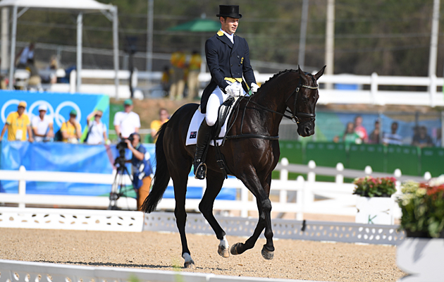 Chris Burton Santano Rio Olympics eventing dressage