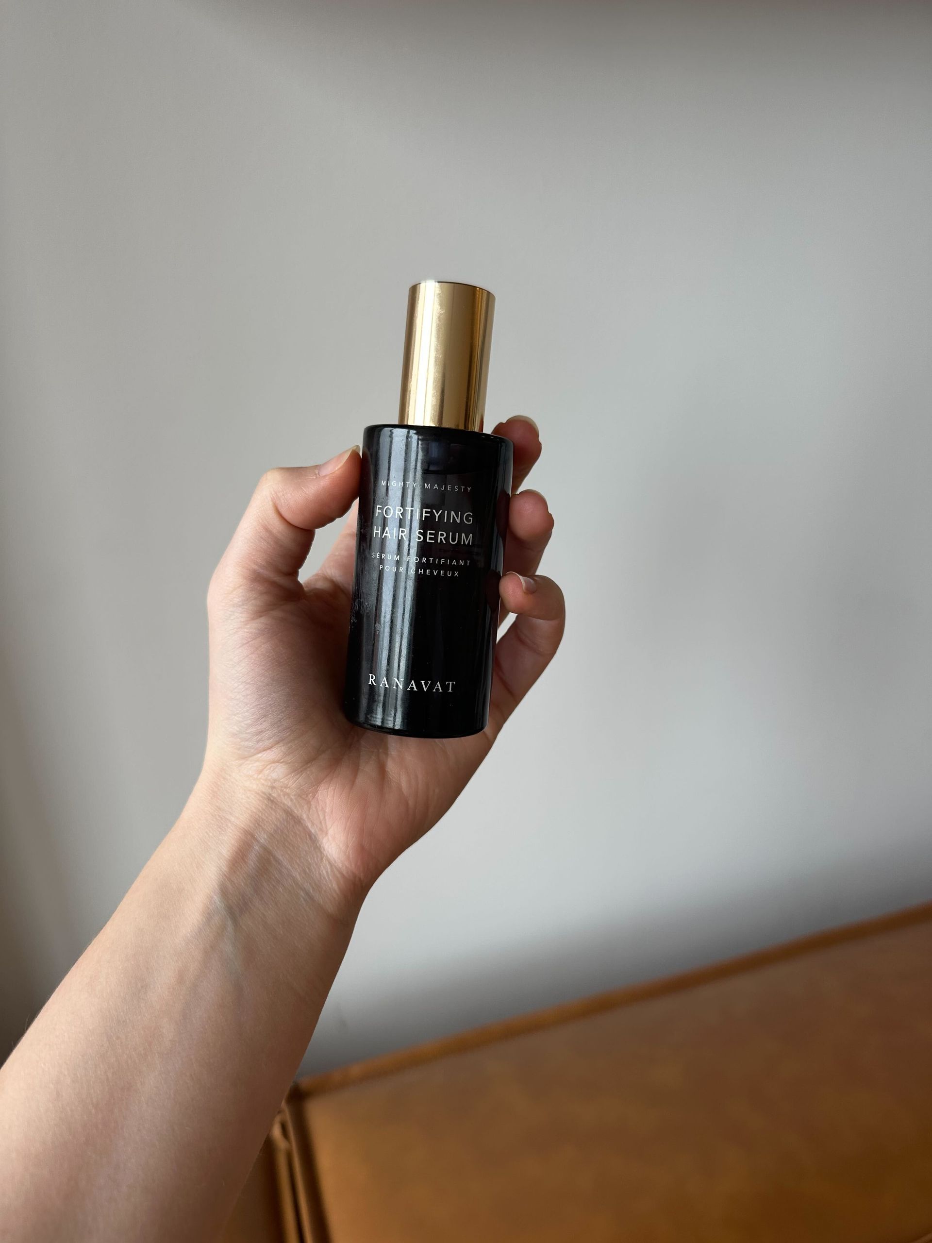 Jamie Schneider testing the best overnight hair treatments