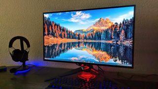 Image of the ASUS ROG Swift OLED (PG27AQDM) gaming monitor.