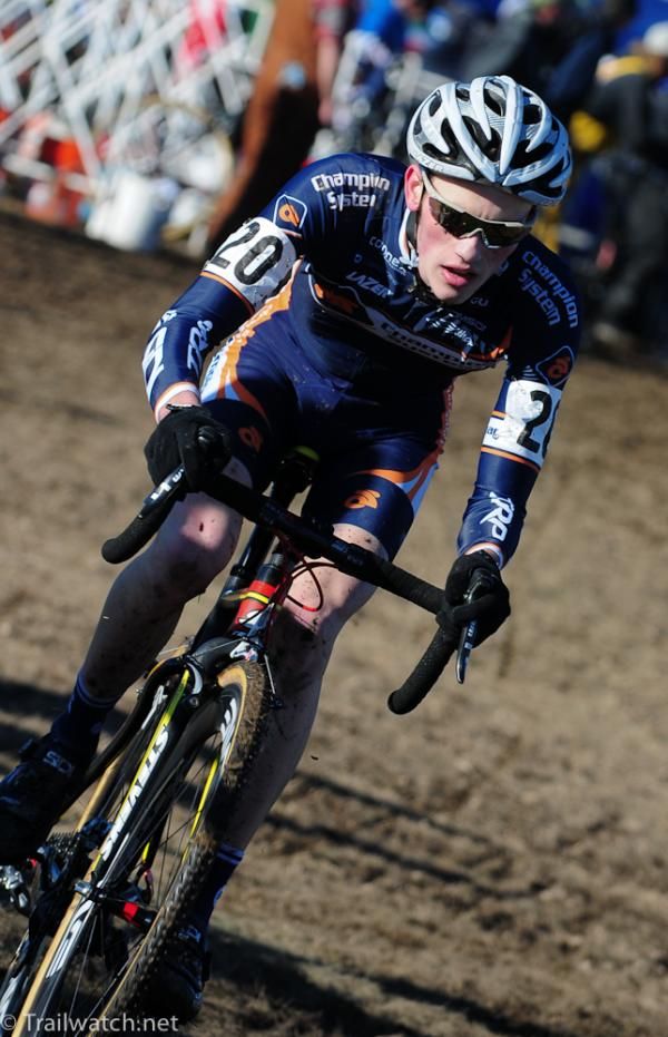 Jesse Keough (Champion System) riding in fourth place
