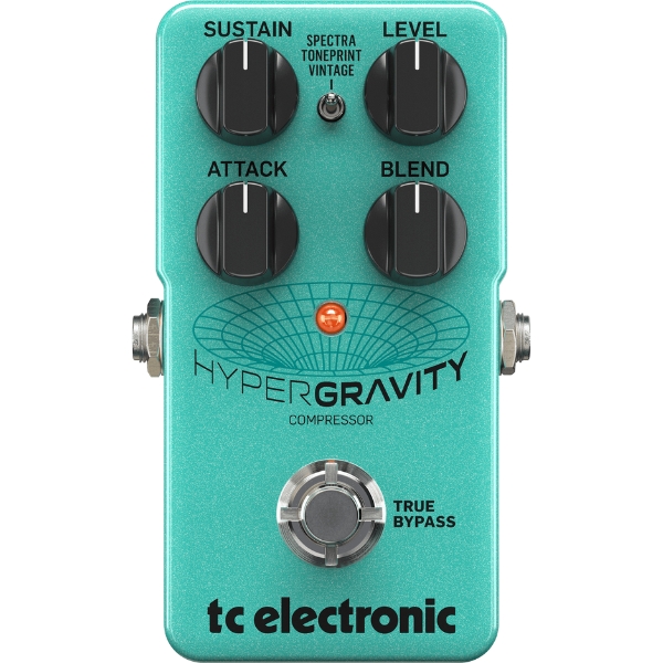 A TC Electronic HyperGravity compressor pedal