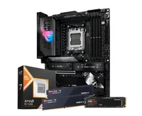 G.Skill G.Skill Ripjaws S5 Series DDR5-6000 RAM, AMD Ryzen 7 9800X3D CPU, 1TB Samsung 990 Pro SSD, Asus RoG Strix X870E-E Gaming WiFi Motherboard