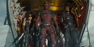 Deadpool with the X-Force in Deadpool 2