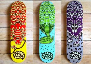 skateboards