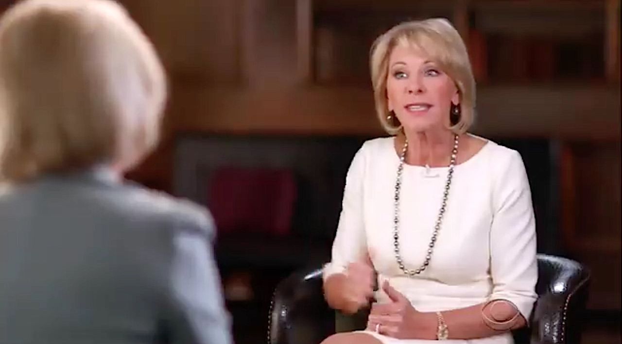 Betsy DeVos on &amp;quot;60 Minutes&amp;quot;