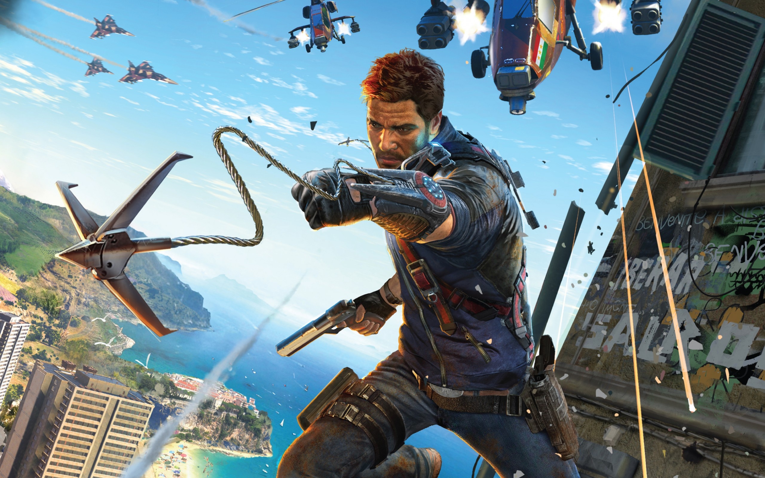 The first hour of Just Cause 3 gameplay is a subtle narrative experience |  PC Gamer