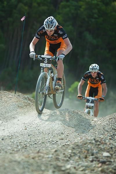 Victorian flyer Dan McConnell was the hot favourite for the Zeehan time trial.