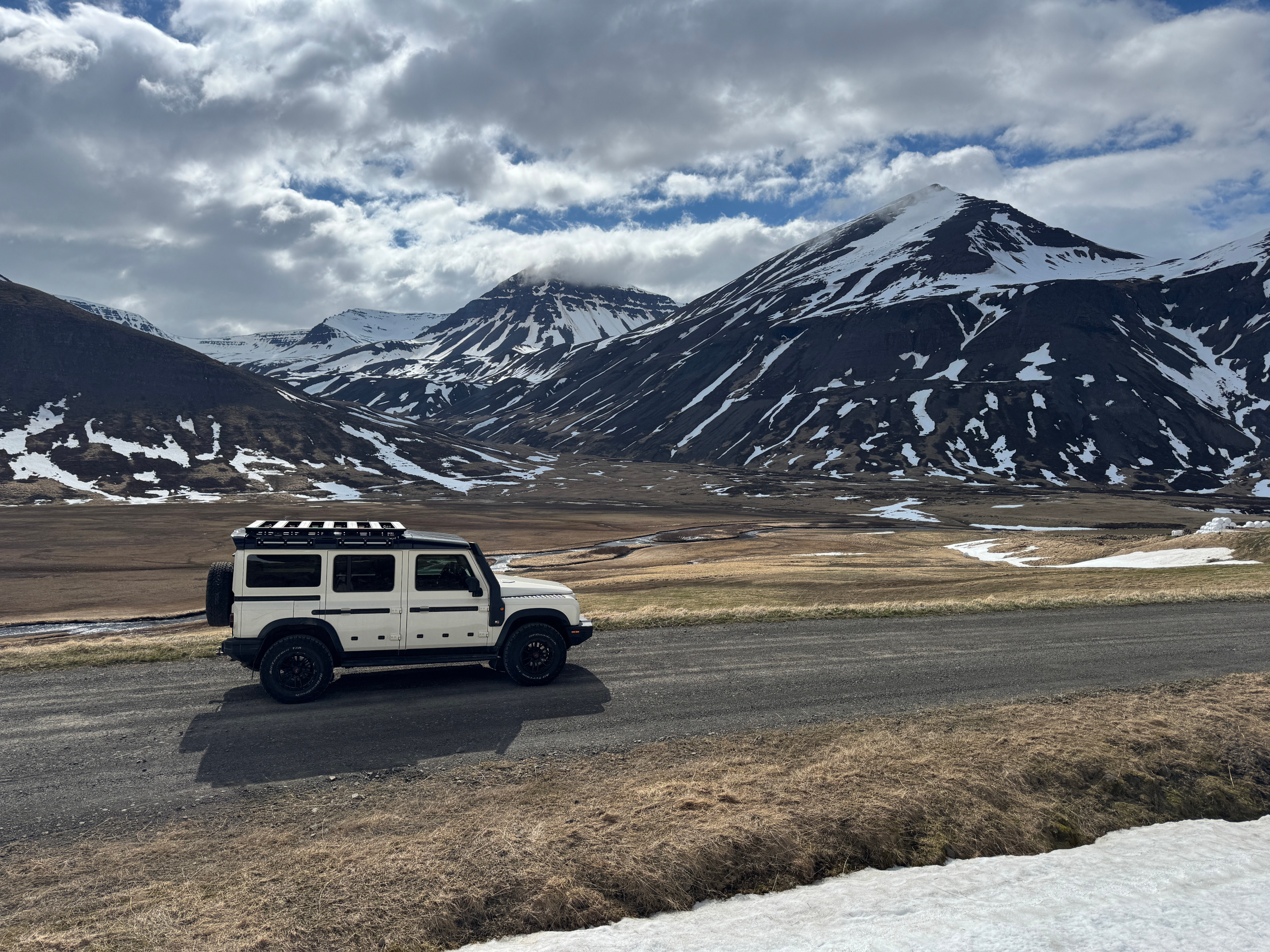Ineos Grenadier in Iceland