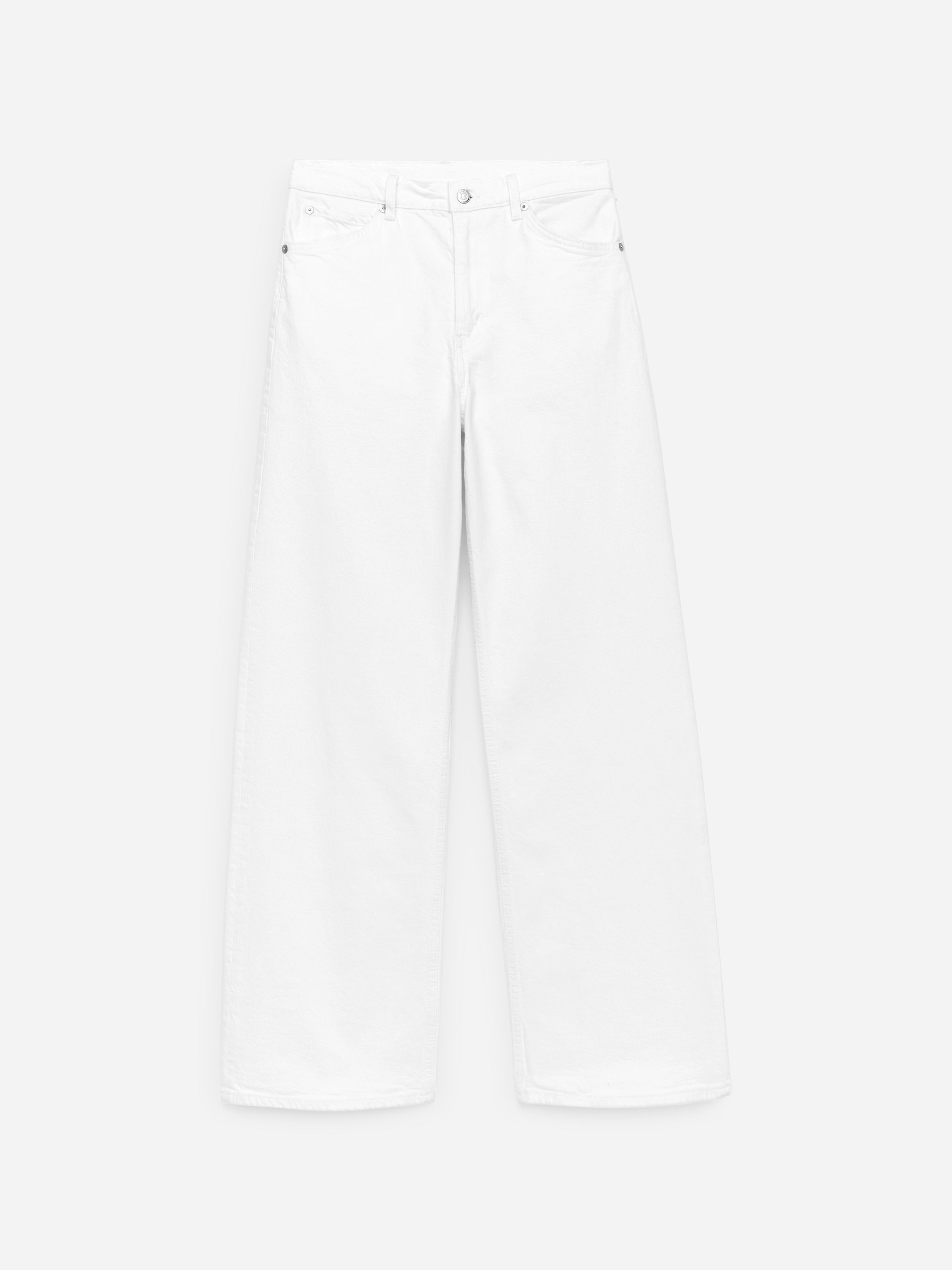 Lupine Flared Jeans &amp;ndash; White &amp;ndash; Women &amp;ndash; Arket Gb