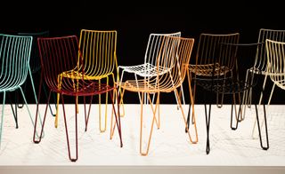 Massproduction's signature chair collection 'Tio' also received a new lease of life