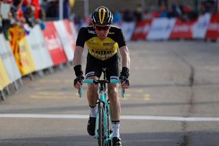 Steven Kruijswijk (LottoNL - Jumbo) finishes stage 3 at Volta a Catalunya