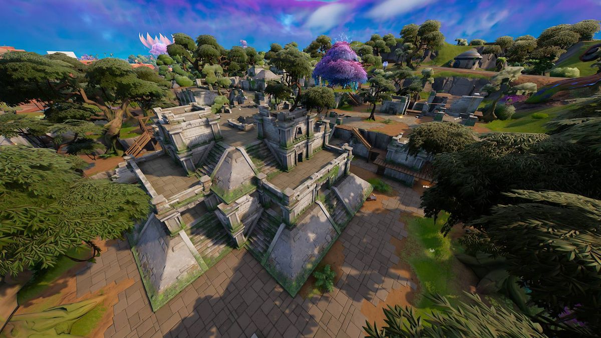 Where to find Fortnite The Temple, The Ruins, and Tumbledown Temple ...