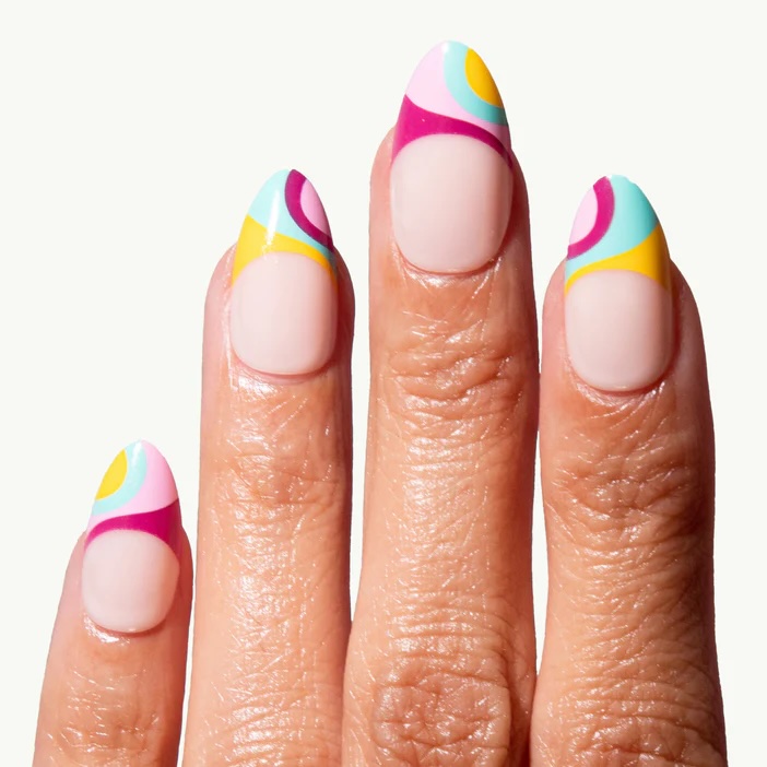 chillhouse chill tips in a wavy colorful print