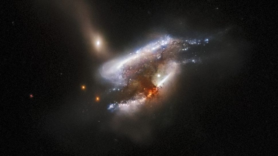 Distant Galaxys Terrifying Secret A Rare Black Holes Deadly Appetite - ms4kxc9