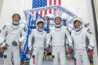 SpaceX's second operational astronaut flight, Crew-2, is set to launch to the International Space Station on April 22. Crew-2 includes NASA astronauts Shane Kimbrough and  Megan McArthur, Japan Aerospace Exploration Agency (JAXA) astronaut  Akihiko Hoshide, and European Space Agency (ESA) astronaut Thomas Pesquet. Crew-2 is scheduled to lift off from Launch Complex 39A at NASA's Kennedy Space Center in Florida at 6:11 a.m. EDT (1011 GMT) on April 22 aboard the SpaceX Crew Dragon Endeavour, carried by a Falcon 9 rocket. 