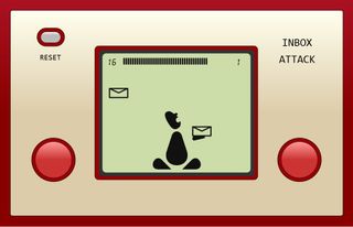 Inbox Attack - a retro SVG game by Daniel Davis