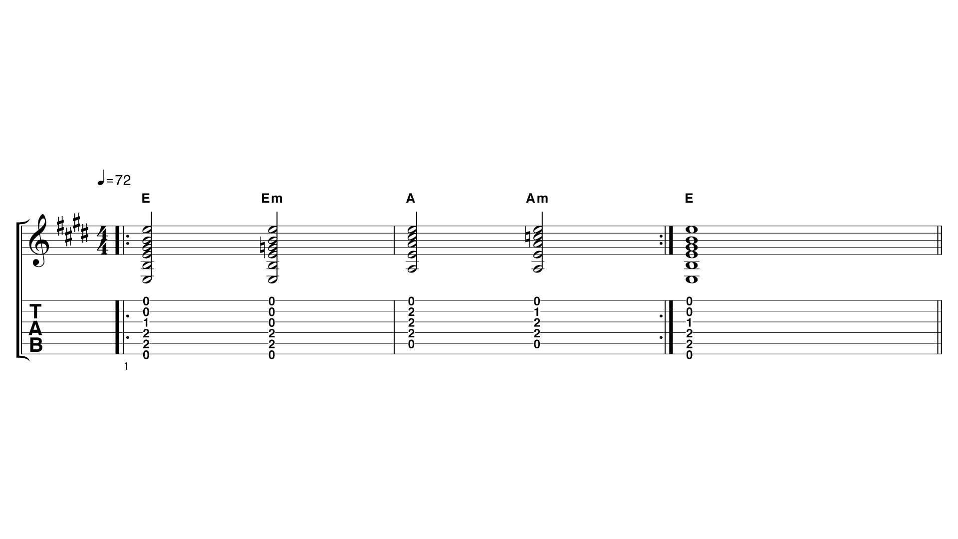 Chord sequence