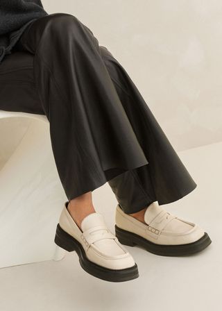 Chunky Square Toe Loafer