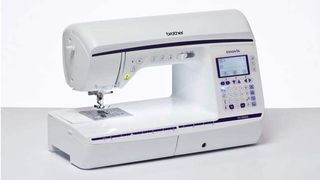 Brother Innovis NV1800Q review, a photo of a sewing machine on a white background