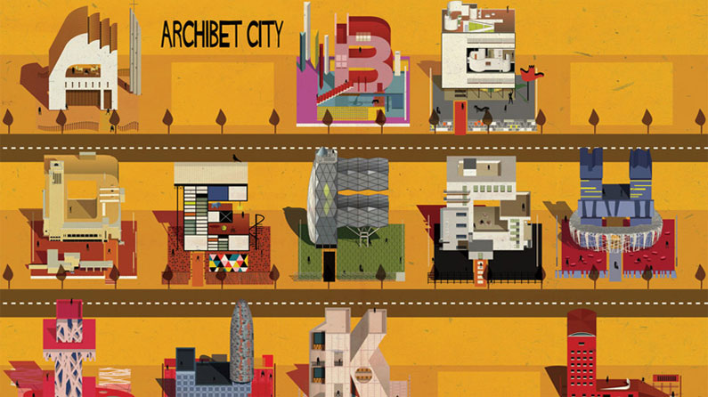 Type Abc Building Architectural alphabet features 26 types of building | Creative Bloq