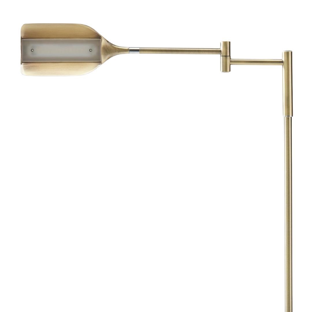 A standing lamp for reading