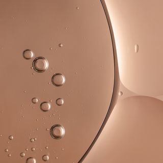 Skincare texture up-close