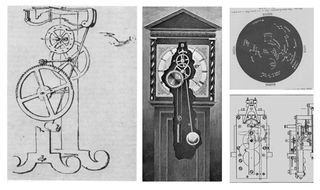 ﻿﻿Stage one - I had a rough idea that the piece should feature clocks, cogs and other mechanisms, so I researched the steampunk style