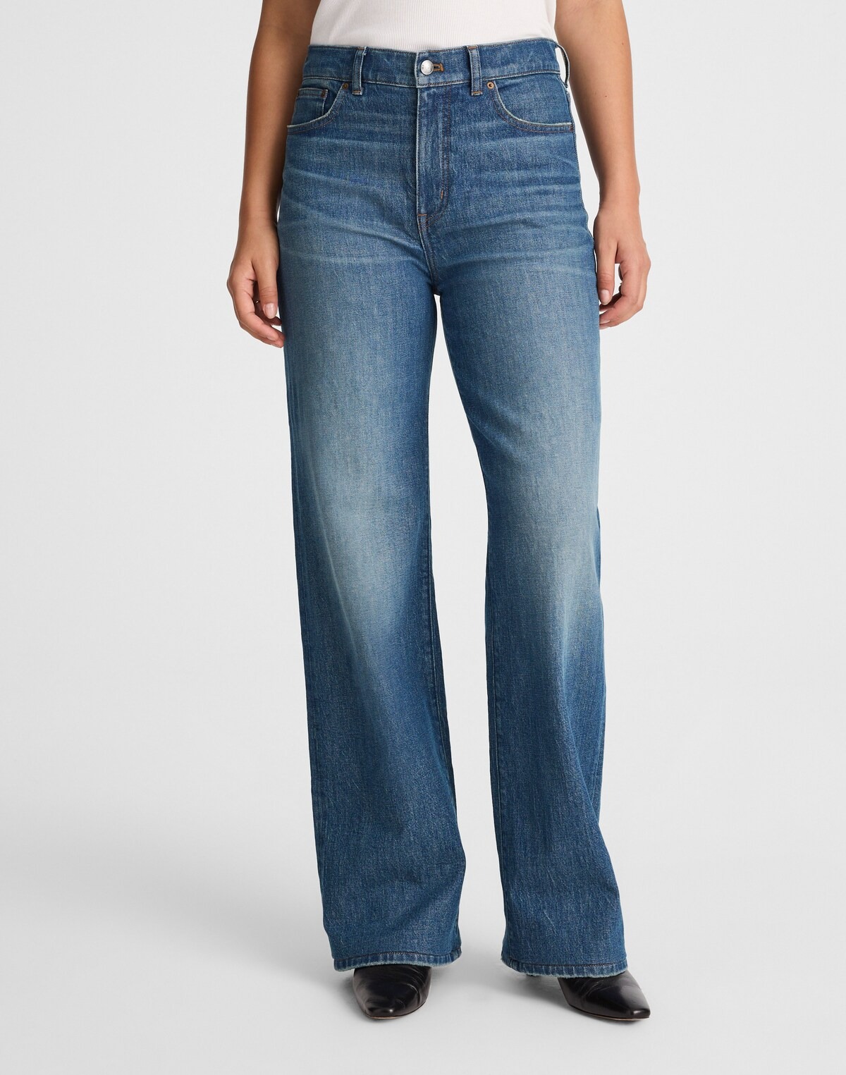 Madewell, The Perfect Vintage Wide-Leg Jean