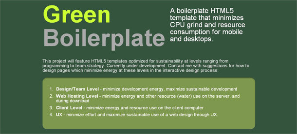 Send suggestions prompted by this article to http://www.greenboilerplate.com.