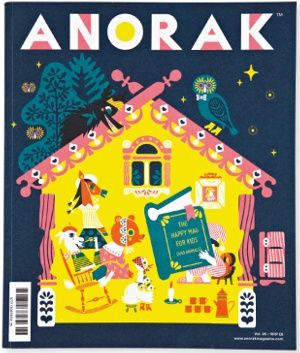 Anorak magazine is a unisex pop culture magazine aimed at kids aged between six and 12 years old. Its main philosophy is to encourage children to tap into their imagination and use their creativity to learn