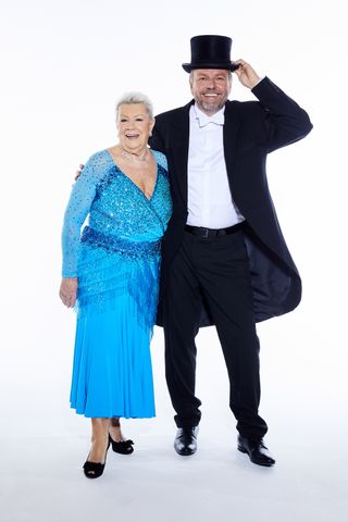 Laila Morse and Martin Roberts in Strictly The Real Full Monty