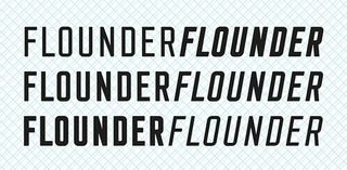Flounder font
