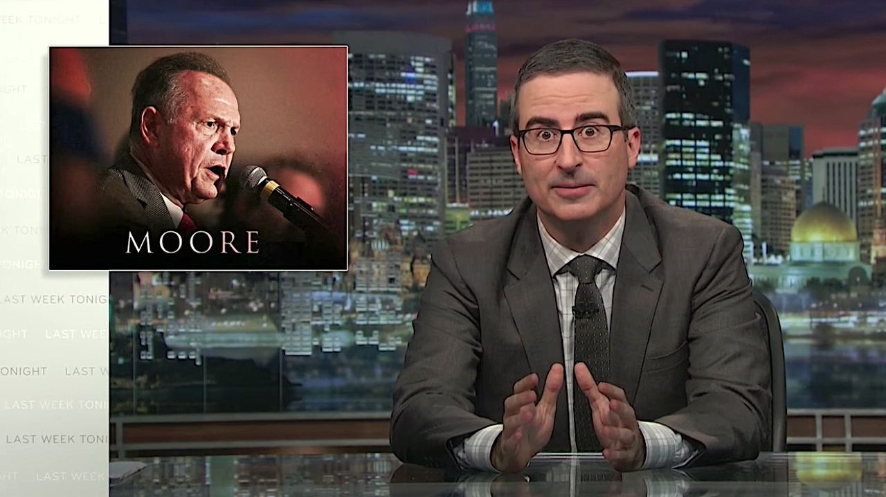 John Oliver sizes up Roy Moore