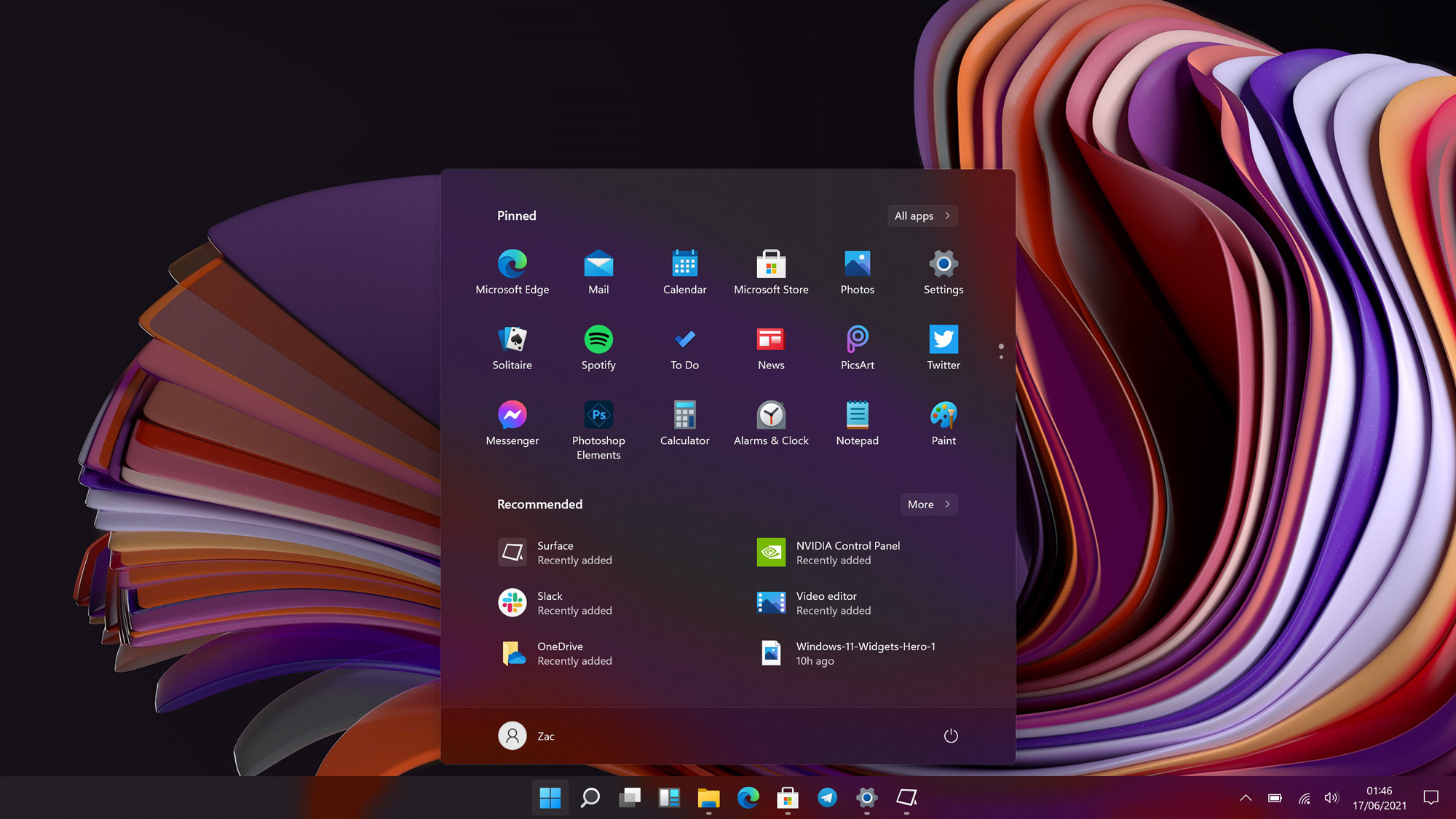 windows 11 desktop computer