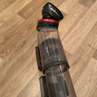 self-emptying mode of Hoover HFX Cordless Vacuum