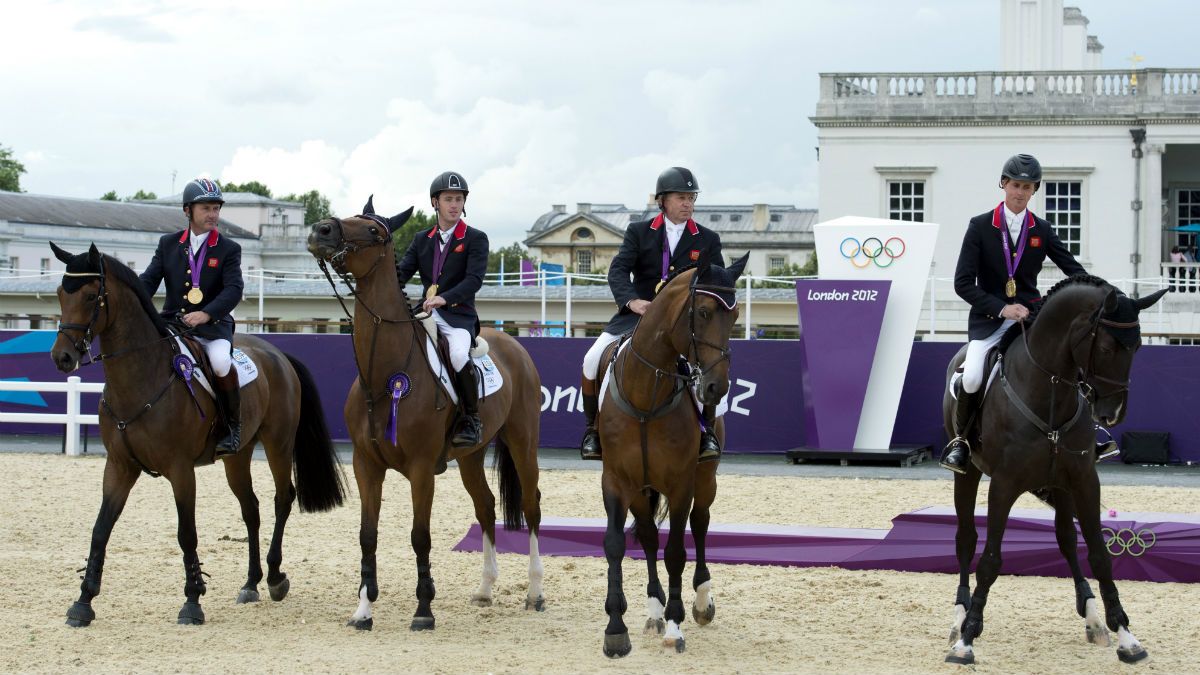 Nick Skelton and Ben Maher