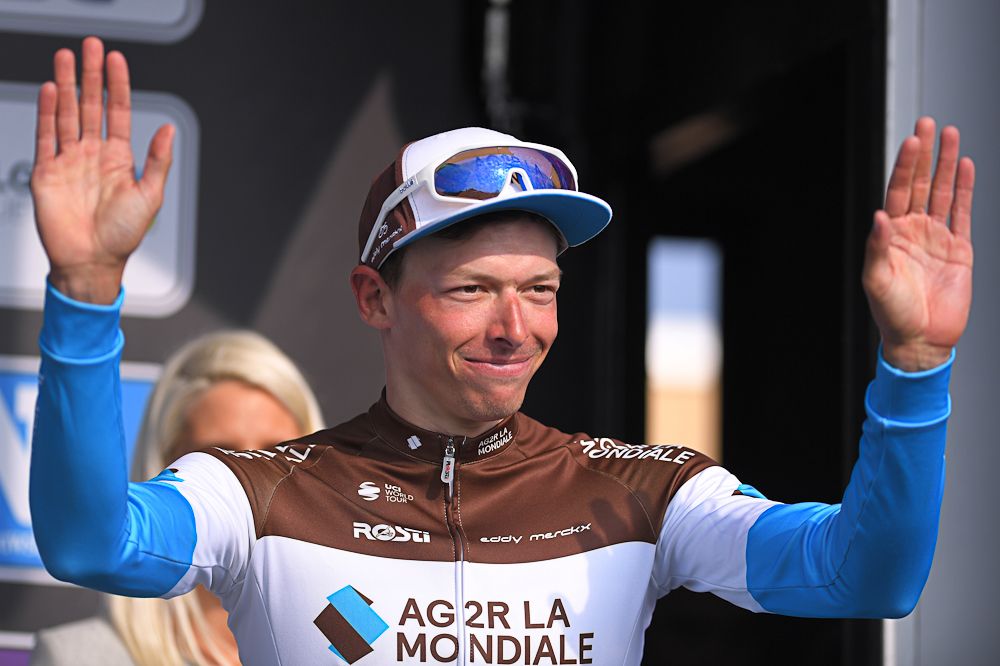 Oliver Naesen (Ag2R La Mondiale) was third in Gent-Wevelgem