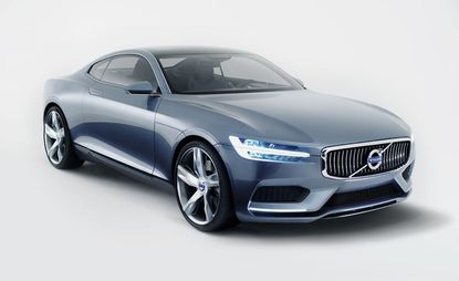 The Volvo Concept Coupé car.