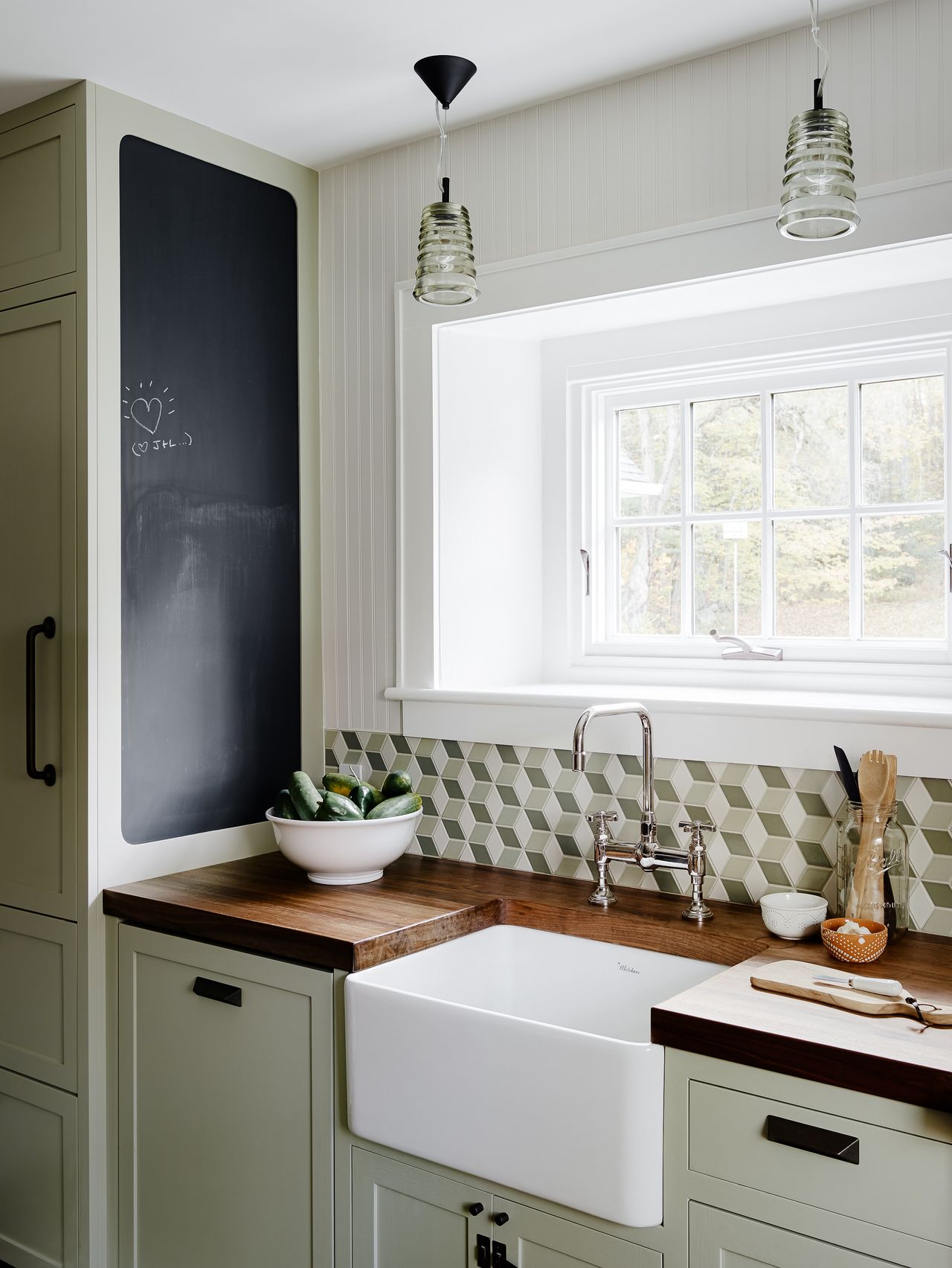 kitchen wall decor chalkboard wall