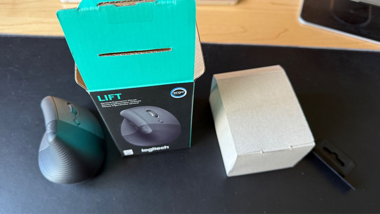 Three Logitech ergonomic mice, all compared.