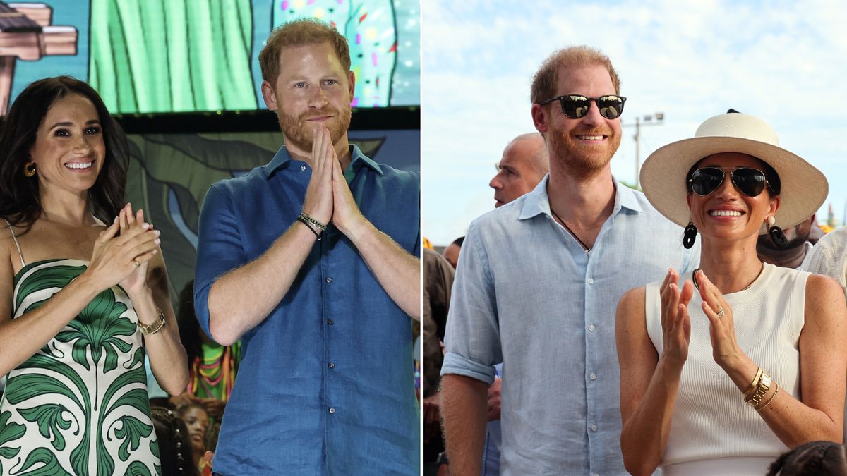 Meghan Markle and Prince Harry dance salsa at the end of the royal tour