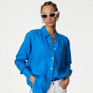 Pure Linen Relaxed Shirt