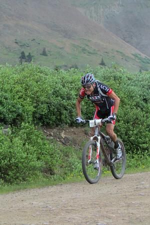 Josh Tostado pushes the pace