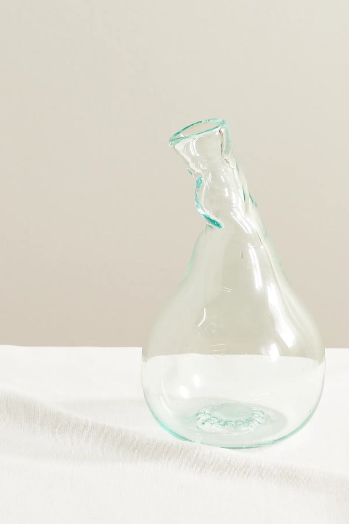 Completedworks Thaw Recycled-Glass Carafe.