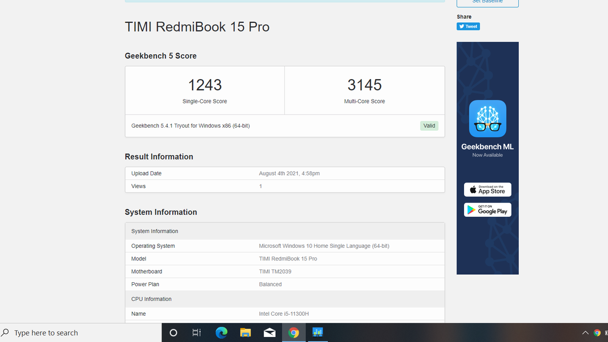 RedmiBook 15 Pro