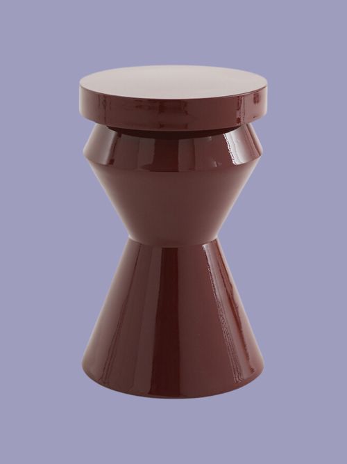 Peono Graphic Metal Side Table