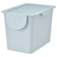 IKEA TRÖSKNING Bin with lid