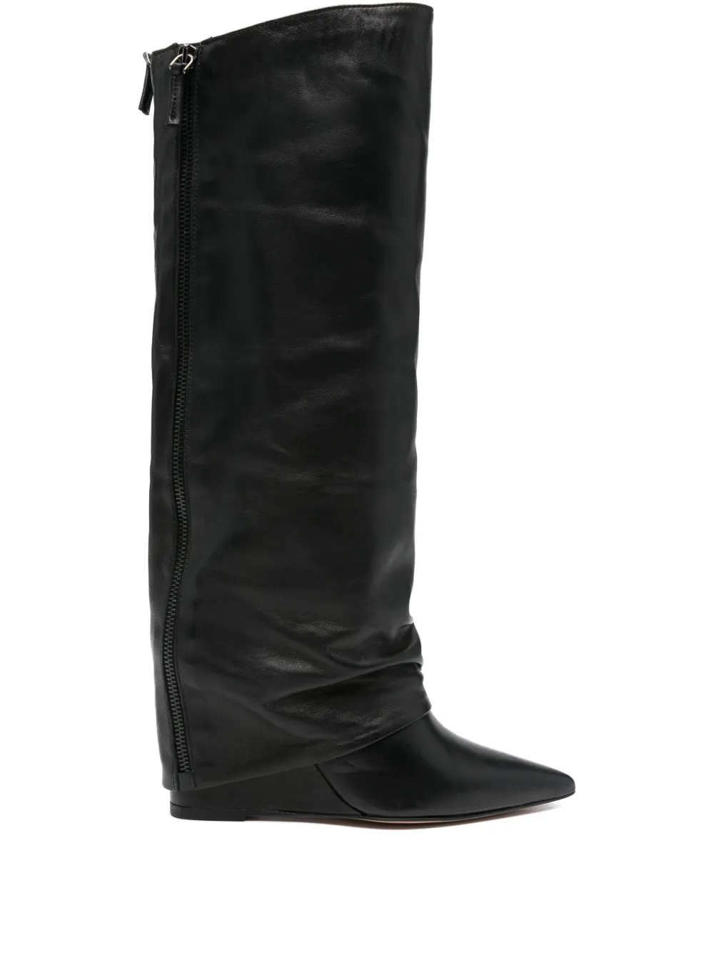 The Seller 80mm Calf-Leather Wedge Boots | 37