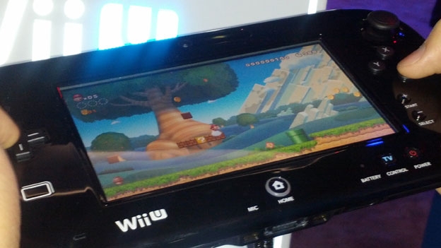 Wii U GamePad hands-on