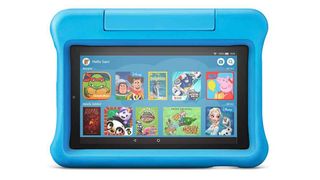 Best tablet for kids: Amazon Fire 7 Kids Edition, blue